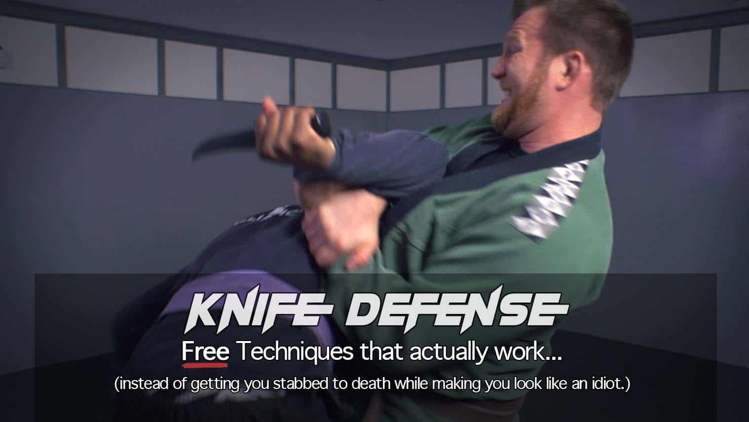 Knife Self Defense Techniques (for free) - The Best REAL Defenses